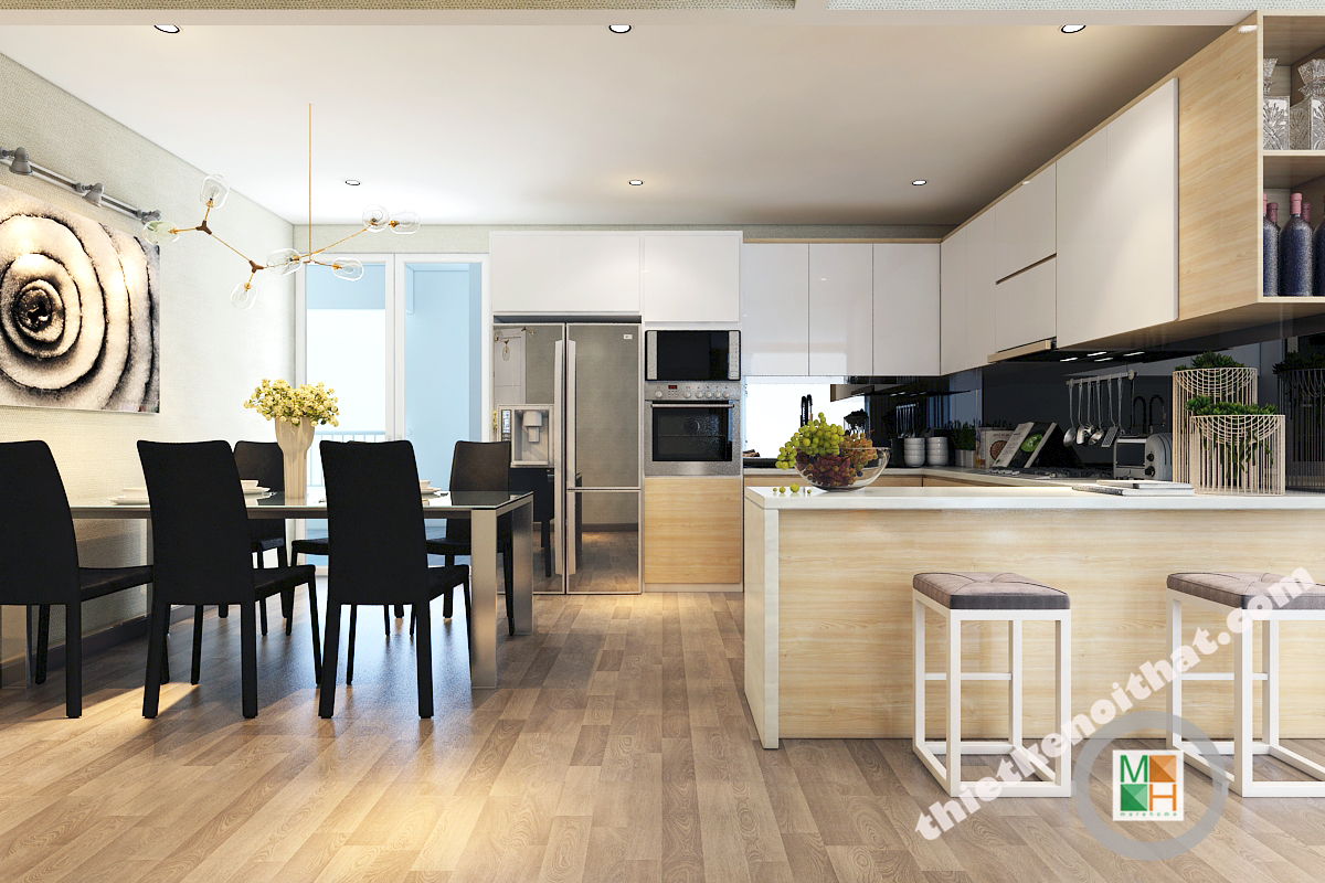 Có nên làm tủ bếp Acrylic?